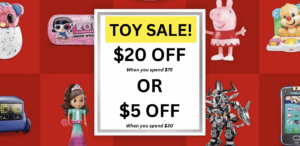 &Lt;S&Gt;$20 Off Target Toy'S + 50% Off Toy Sales! (Ends 3/30/24)&Lt;/S&Gt; Expired (Working In 2025)